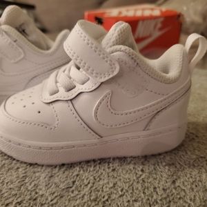New Nike court borough low 2 baby shoes